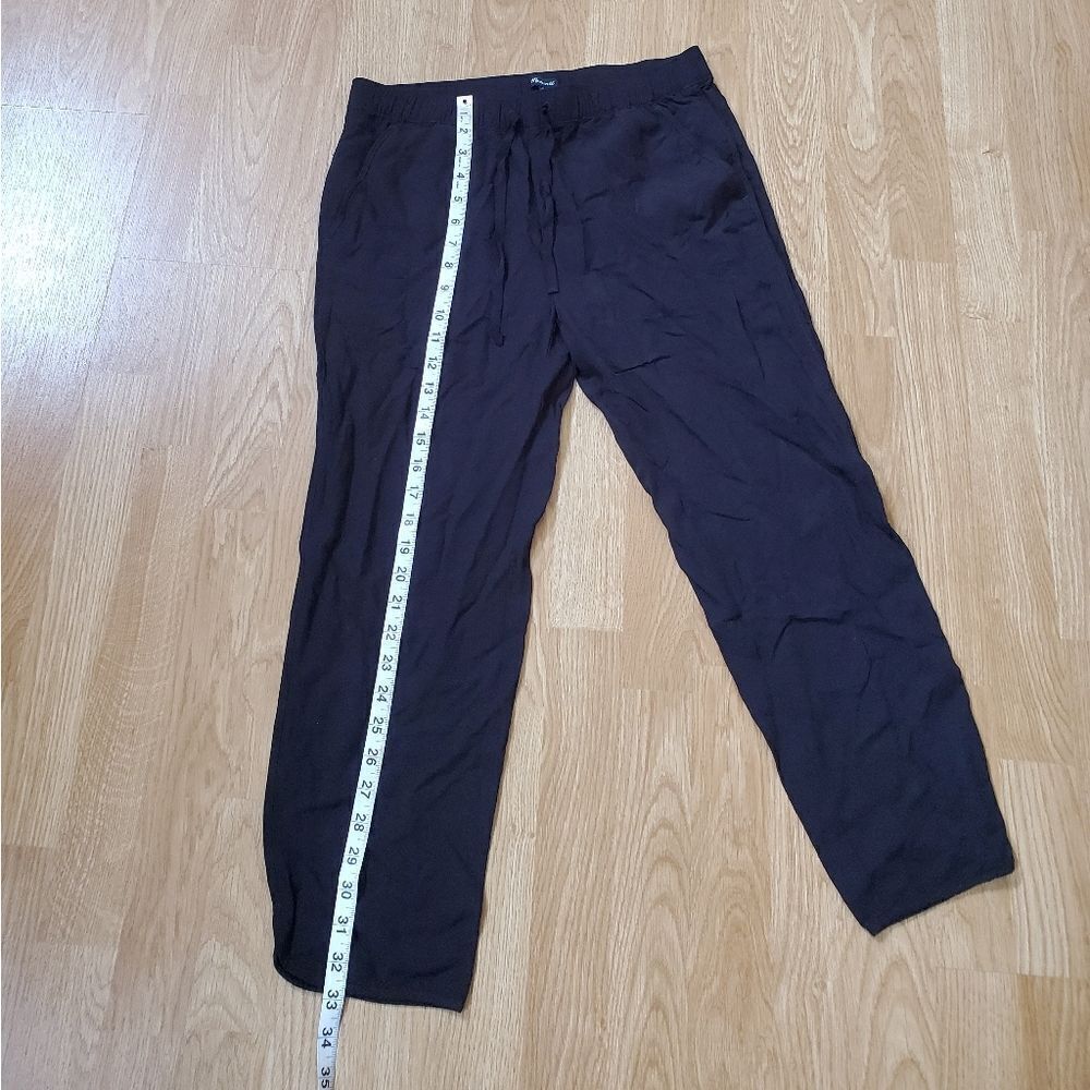 Madewell Drawstring Track Trousers Size Small - image 7